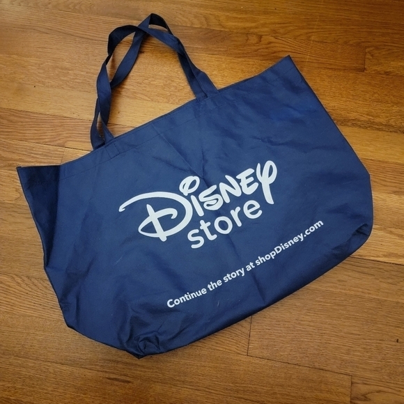 Disney Store Mickey Mouse Blue reusable large tote bag - Picture 2 of 9